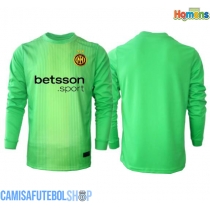 Camisa de time de futebol Inter Milan Goleiro Replicas 3º Equipamento 2025-26 Manga Comprida